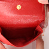 Miu Miu Pink Heart Bifold Wallet