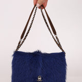 Chanel 2013 Goat Fur Wallet on Chain