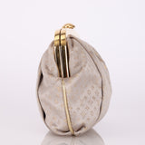 Rare Louis Vuitton Satin Aumoniere Clutch on Chain