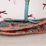 Ultra-Rare Dior 2020 "Dior in Lights" Sequin Beaded Saddle Bag