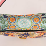 Ultra-Rare Dior 2020 "Dior in Lights" Sequin Beaded Saddle Bag