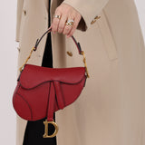Dior 2019 Grained Calfskin Mini Saddle