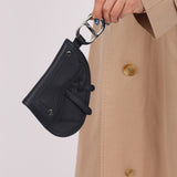 Dior 2019 Calfskin Grained Saddle Pouch