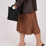 Celine Acetate Logo Circle Nylon Tote