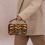 Limited Edition Fendi Canvas Tiger Mini Baguette