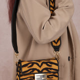 Limited Edition Fendi Canvas Tiger Mini Baguette
