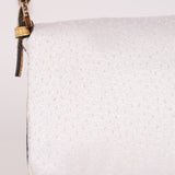 Limited Edition Fendi 1997 Pop-Art Beaded Sequin Snakeskin Baguette