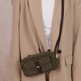 Louis Vuitton Khaki Mini Lin Juliette