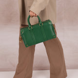Limited Edition 2019 Louis Vuitton Green Soft City Top Handle Trunk