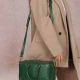 Limited Edition 2019 Louis Vuitton Green Soft City Top Handle Trunk