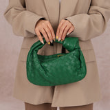 Bottega Veneta Emerald Nappa Intrecciato Mini Jodie