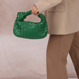 Bottega Veneta Emerald Nappa Intrecciato Mini Jodie