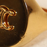 Celine Triomphe Signet Ring