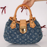 Louis Vuitton Monogram Denim Pleaty