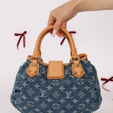 Louis Vuitton Monogram Denim Pleaty
