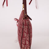 Dior 2002 Red Trotter Saddle Pochette