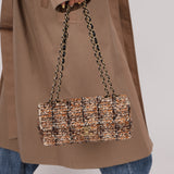 Chanel 2007 Ponyhair East West Flap Permabrass Gold Hardware