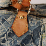 Rare Louis Vuitton Denim Patchwork Speedy 30