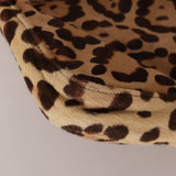 Fendi Ponyhair Jaguar Print Shoulder Bag