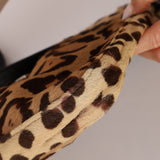 Fendi Ponyhair Jaguar Print Shoulder Bag