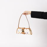 Limited Edition Louis Vuitton x Takashi Murakami Monogram Multicolor Shirley Pochette