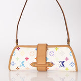 Limited Edition Louis Vuitton x Takashi Murakami Monogram Multicolor Shirley Pochette