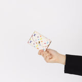 Limited Edition Louis Vuitton x Takashi Murakami Monogram Multicolor Blanc Cardholder