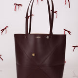 Limited Edition Loewe Calfskin Qixi Festival Hedgehog Charms Medium Fold Tote