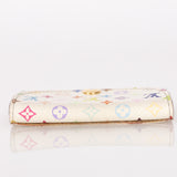Limited Edition Louis Vuitton x Takashi Murakami Monogram Multicolor Blanc Cardholder