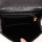 Chanel 1989 24K GP Caviar Turnlock Flap Waist Bag