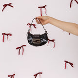 Rare Fendi Sequin Mini Croissant