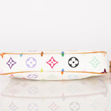 Limited Edition Louis Vuitton x Takashi Murakami Blanc Multicolor Pochette