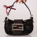 Rare Fendi Sequin Mini Croissant