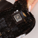 Rare Fendi Sequin Mini Croissant