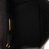 Prada Nylon Gold Mini Kelly Top Handle
