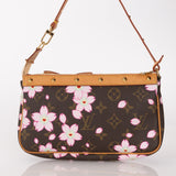 Limited Edition Louis Vuitton x Takashi Murakami Cherry Blossom Pochette
