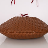 Bottega Veneta Brown Intrecciato Medium Sardine with Strap