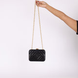 Chanel Lambskin Minaudiere Bijoux Crossbody