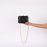 Chanel Lambskin Minaudiere Bijoux Crossbody