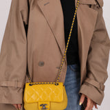 Chanel 2016 Paris-Salzburg Leather & Wool Bi Curvy Flap Bag