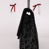 Chanel 2009 Paris-Shanghai Tweed Pudong Swarovski Crystal Single Flap