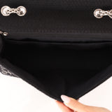 Chanel 2009 Paris-Shanghai Tweed Pudong Swarovski Crystal Single Flap