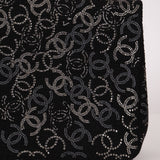 Chanel 2009 Paris-Shanghai Tweed Pudong Swarovski Crystal Single Flap