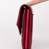 Limited Edition Louis Vuitton x Takashi Murakami Monogram Multicolor Noir Envelope Wallet