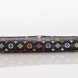 Limited Edition Louis Vuitton x Takashi Murakami Monogram Multicolor Noir Envelope Wallet