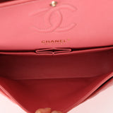 Chanel 2019 Caviar Small Pink Classic Double Flap