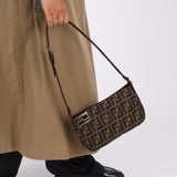 Fendi Zucca Shoulder Bag