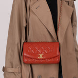 Rare Chanel 2015 Calfskin Reissue Small Diana Flap Bag