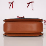 Gucci Cognac Bamboo Turnlock Top Handle with Strap