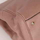 Gucci Nude Leather Bamboo Large Shopper Tote
